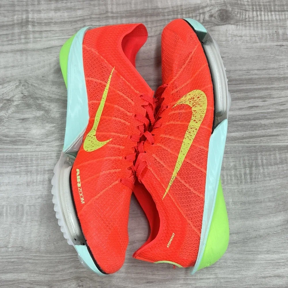 Nike Air Zoom Victory 2 Track Spikes Mens Size 7.5 Bright Crimson FD8411-600